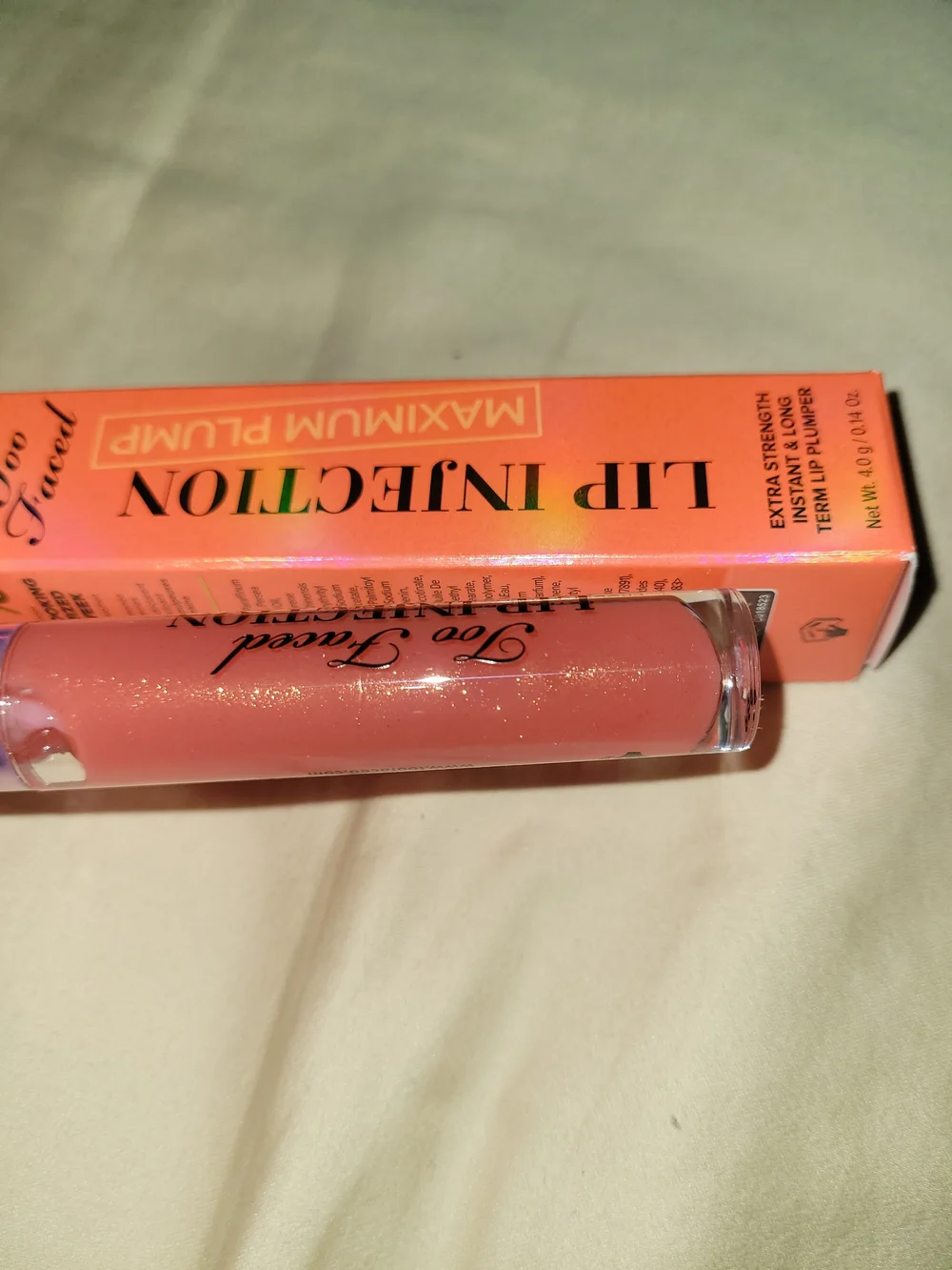 Too Faced Lip Injection Gloss - Creamsickle Tickle